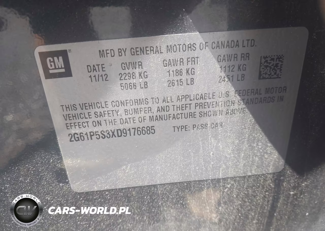 2013 Cadillac Xts Luxury VIN:2G61P5S3XD9176685 - 9