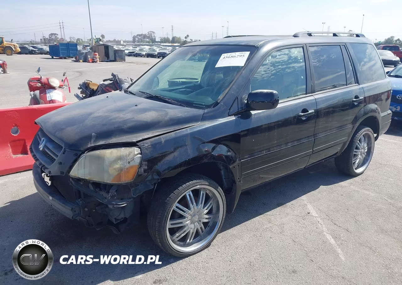 2003 Honda Pilot Ex VIN:2HKYF18463H534352 - 2