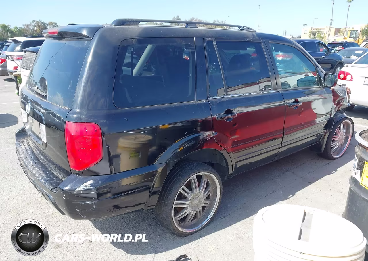 2003 Honda Pilot Ex VIN:2HKYF18463H534352 - 4