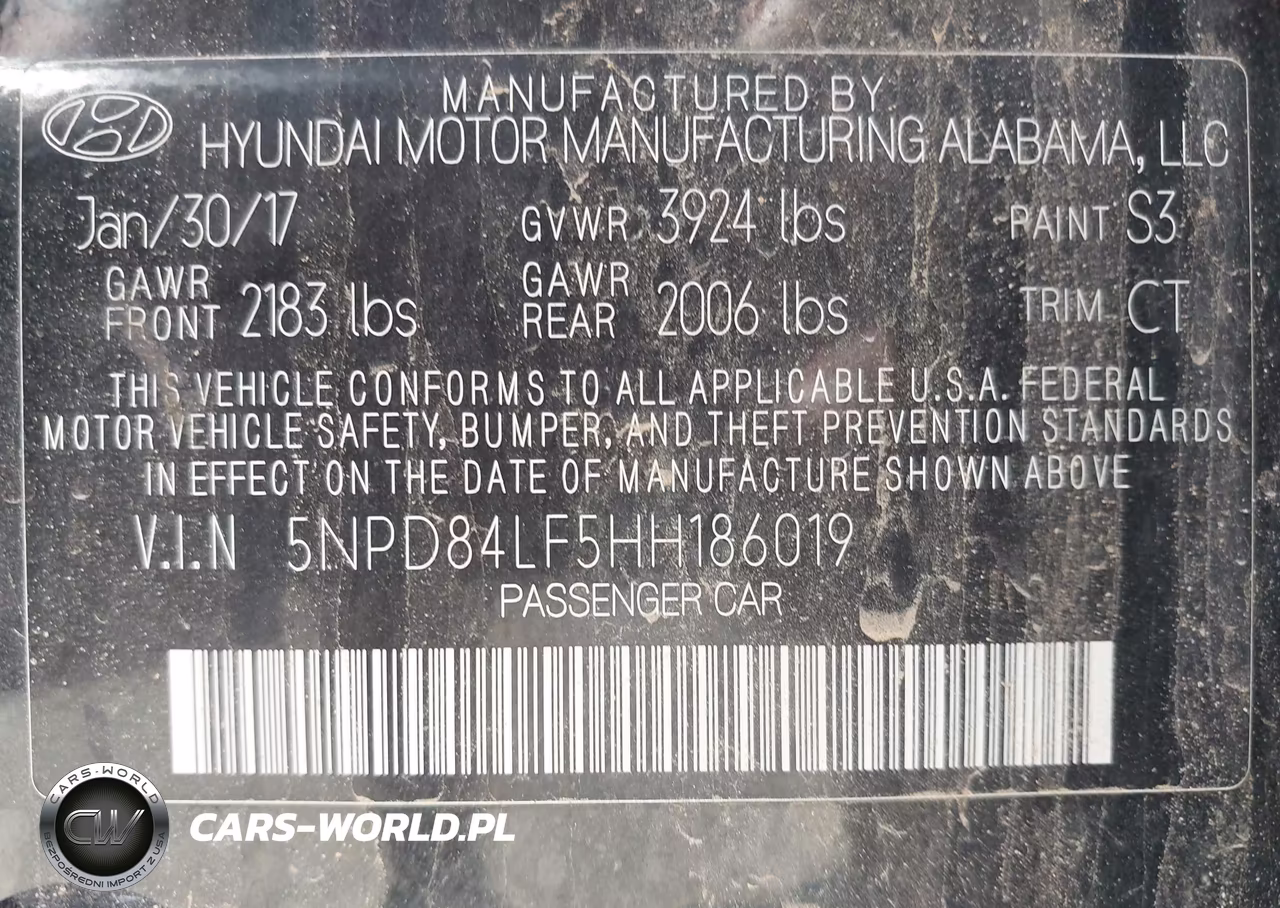2017 Hyundai Elantra Value Edition VIN:5NPD84LF5HH186019 - 9