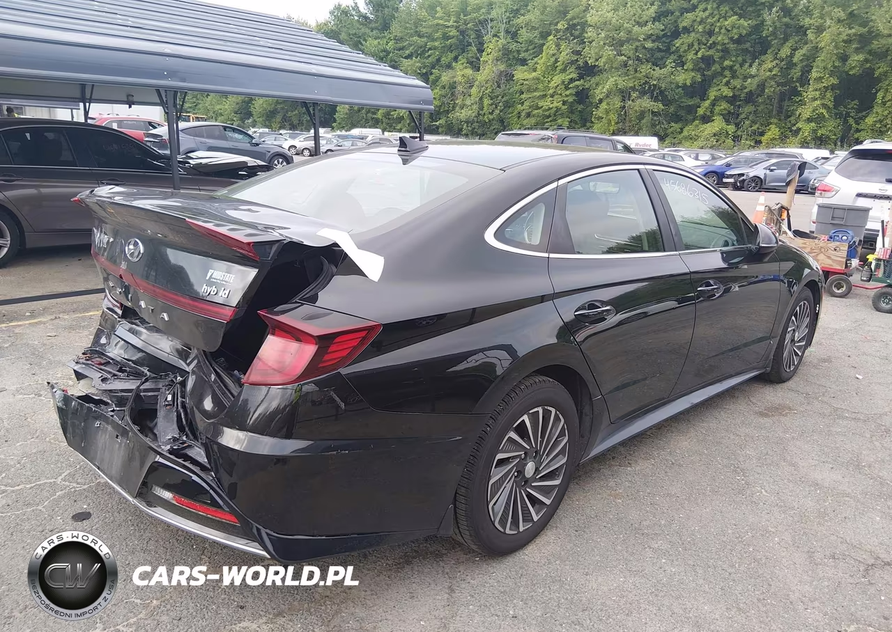 2020 Hyundai Sonata Hybrid Sel VIN:KMHL34JJ3LA009899 - 4