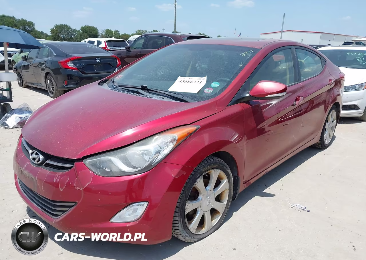 2013 Hyundai Elantra Limited VIN:5NPDH4AE0DH202759 - 2