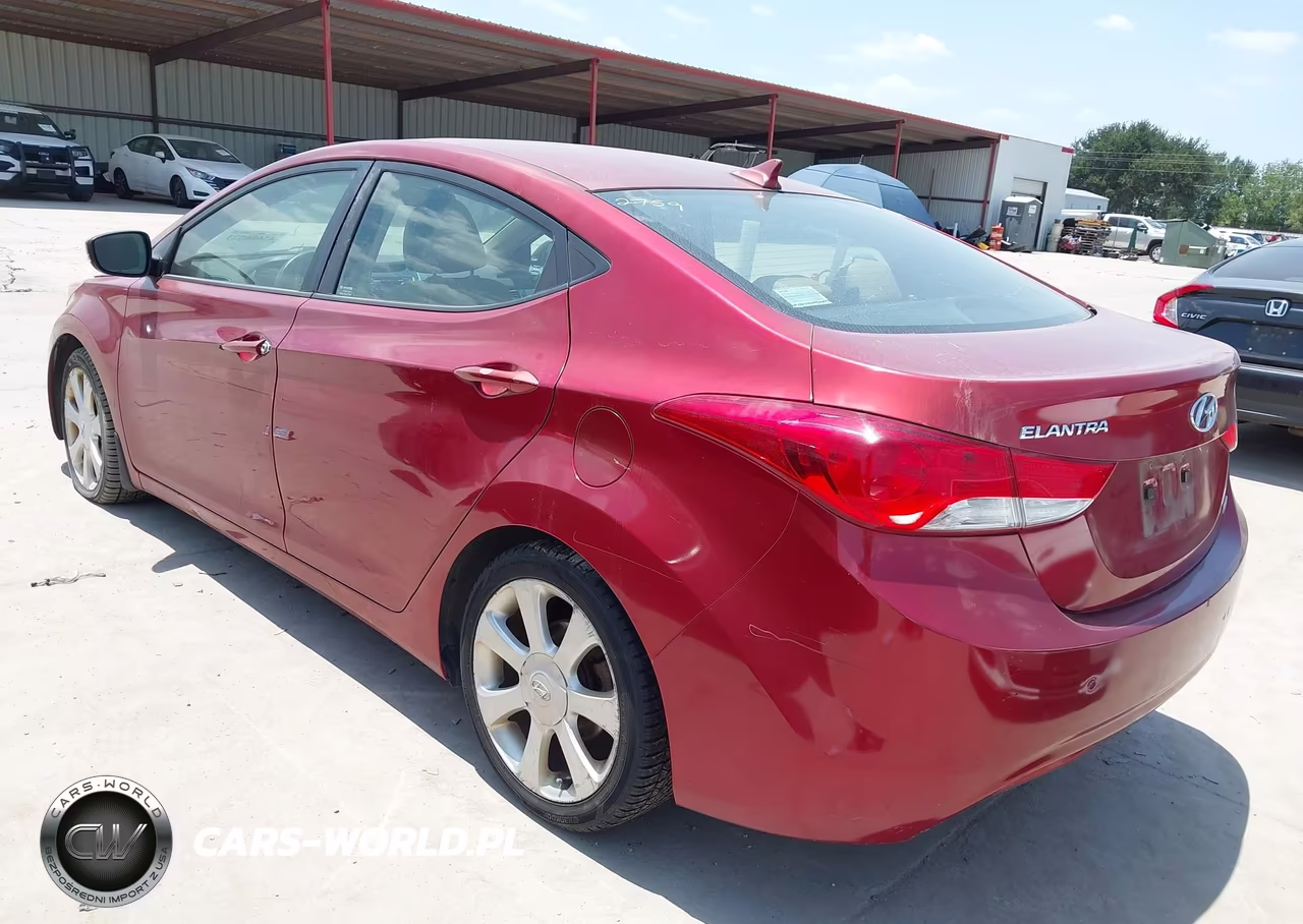 2013 Hyundai Elantra Limited VIN:5NPDH4AE0DH202759 - 3