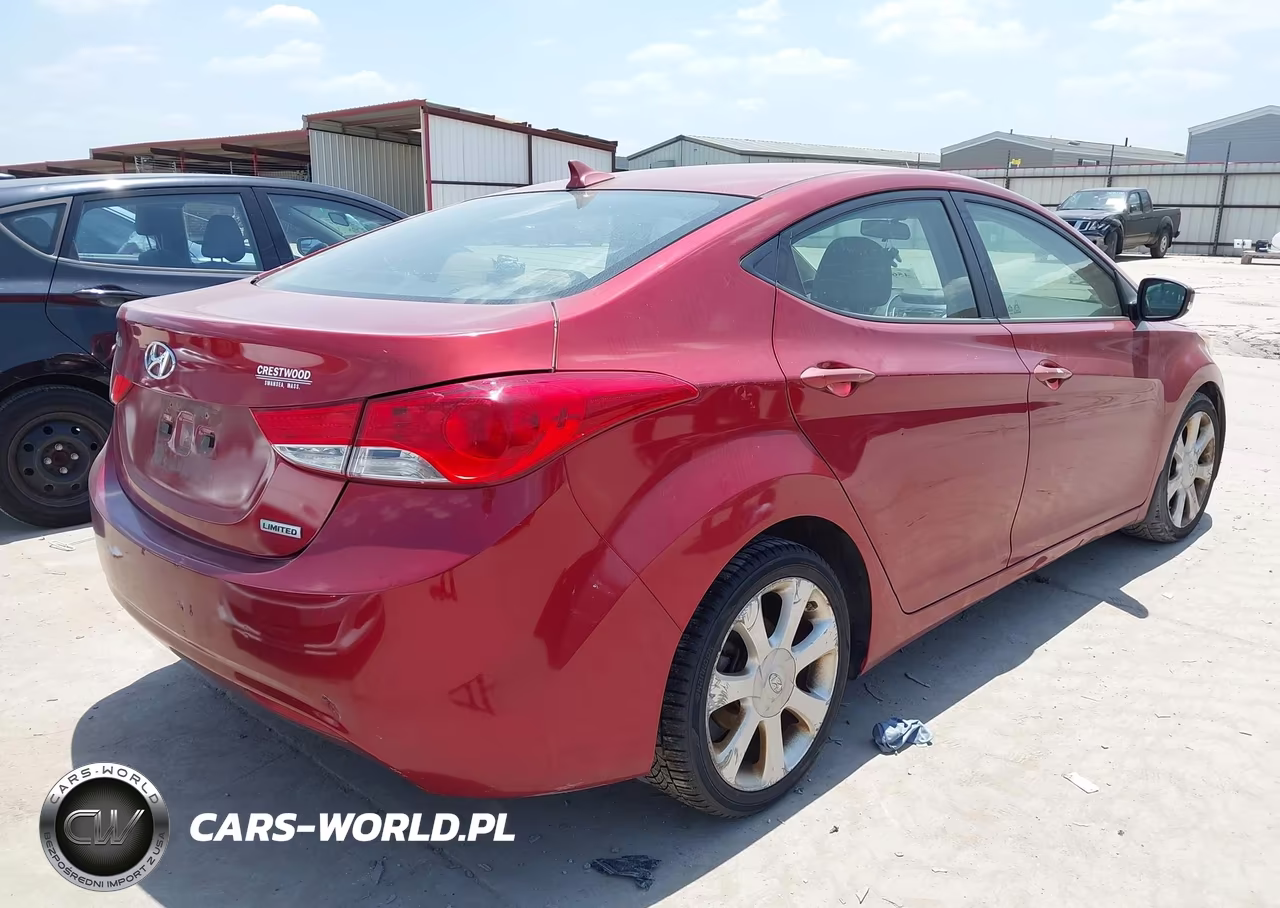 2013 Hyundai Elantra Limited VIN:5NPDH4AE0DH202759 - 4