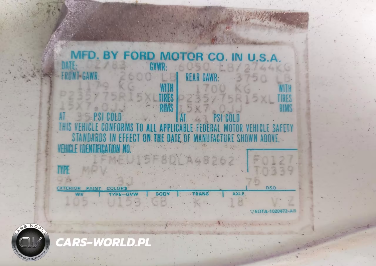 1983 Ford Bronco U100 VIN:1FMEU15F8DLA48262 - 9