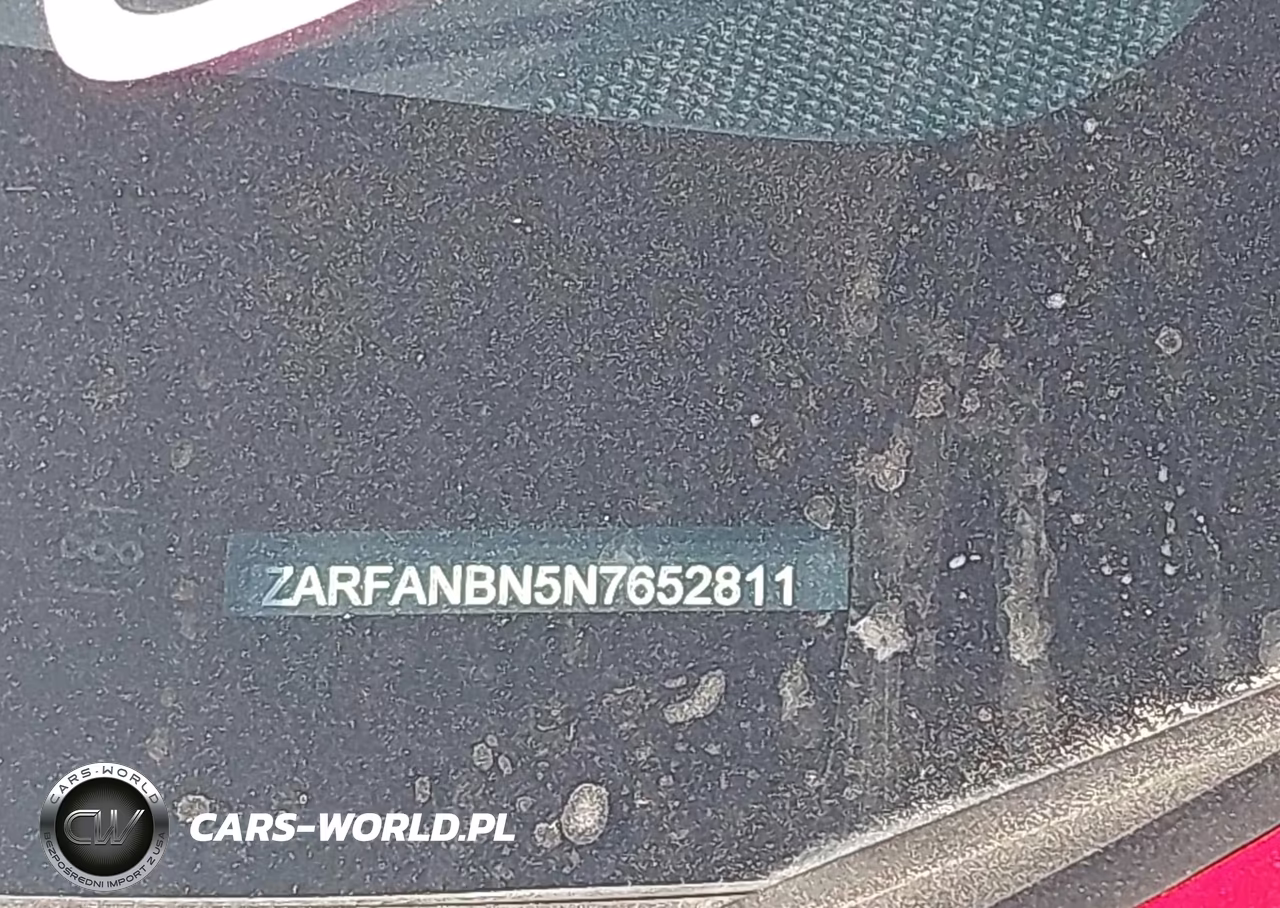 2022 Alfa Romeo Giulia Veloce Awd VIN:ZARFANBN5N7652811 - 17