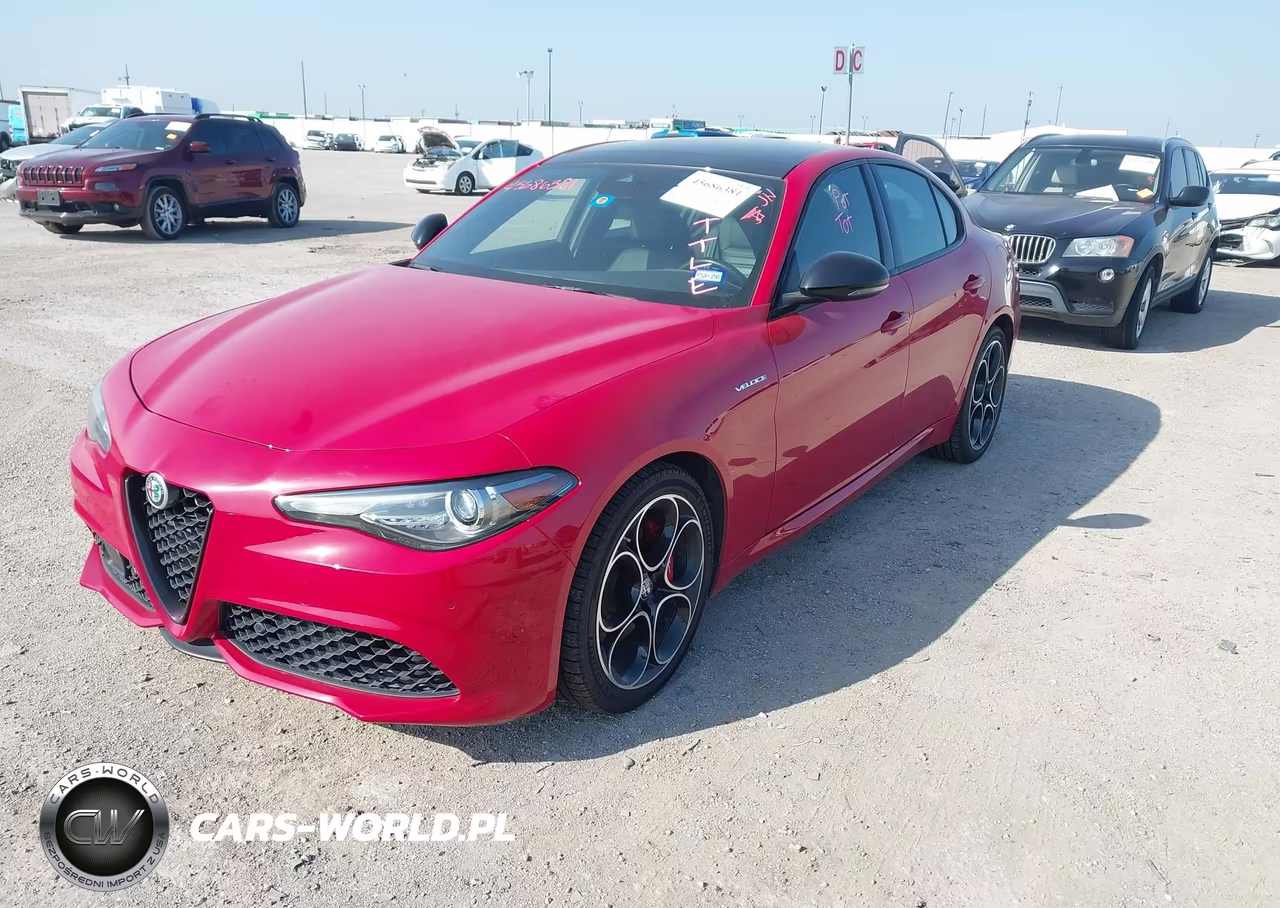 2022 Alfa Romeo Giulia Veloce Awd VIN:ZARFANBN5N7652811 - 2
