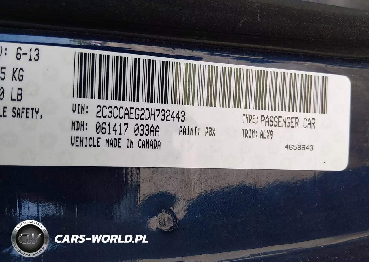 2013 Chrysler 300C VIN:2C3CCAEG2DH732443 - 9