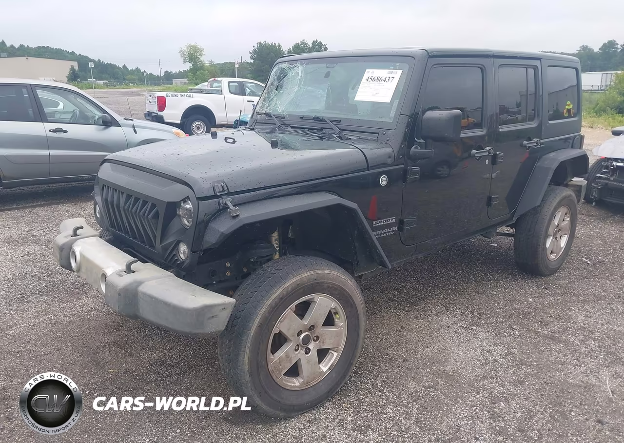2016 Jeep Wrangler Unlimited Sport VIN:1C4BJWDGXGL188129 - 2