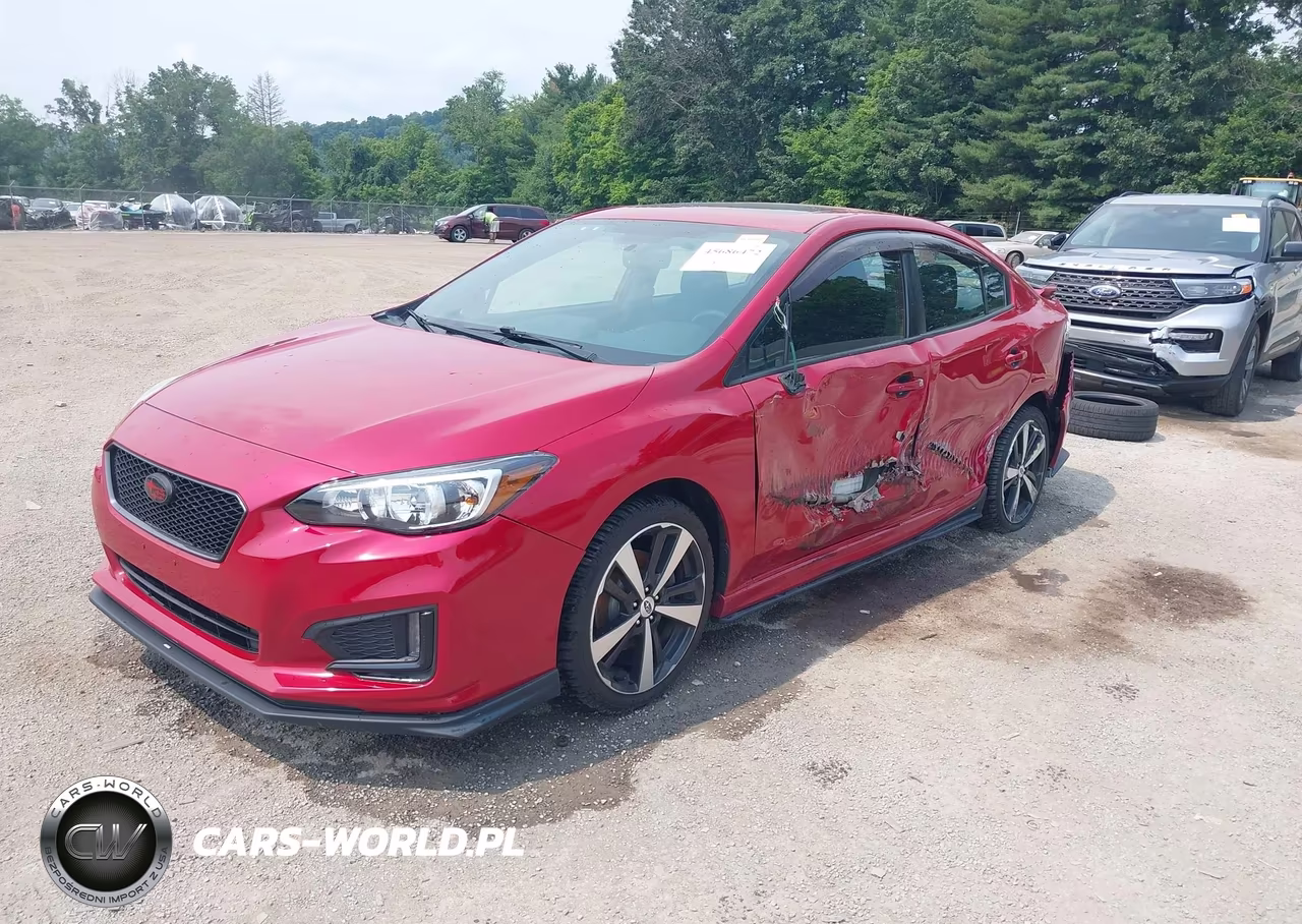 2018 Subaru Impreza 2.0I Sport VIN:4S3GKAM69J3601551 - 2