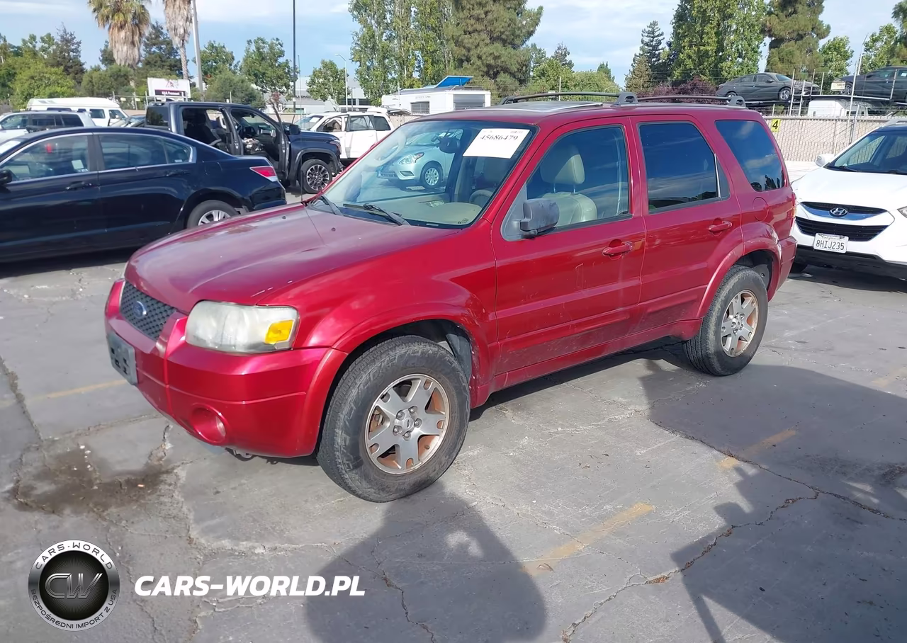 2005 Ford Escape Limited VIN:1FMCU94115KC22126 - 2