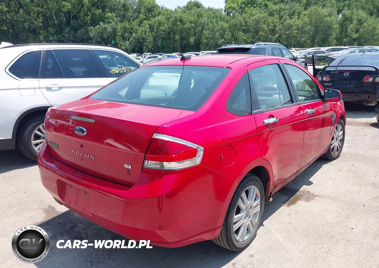 2008 Ford Focus Se-Sel-Ses VIN:1FAHP35N88W246717 - 4