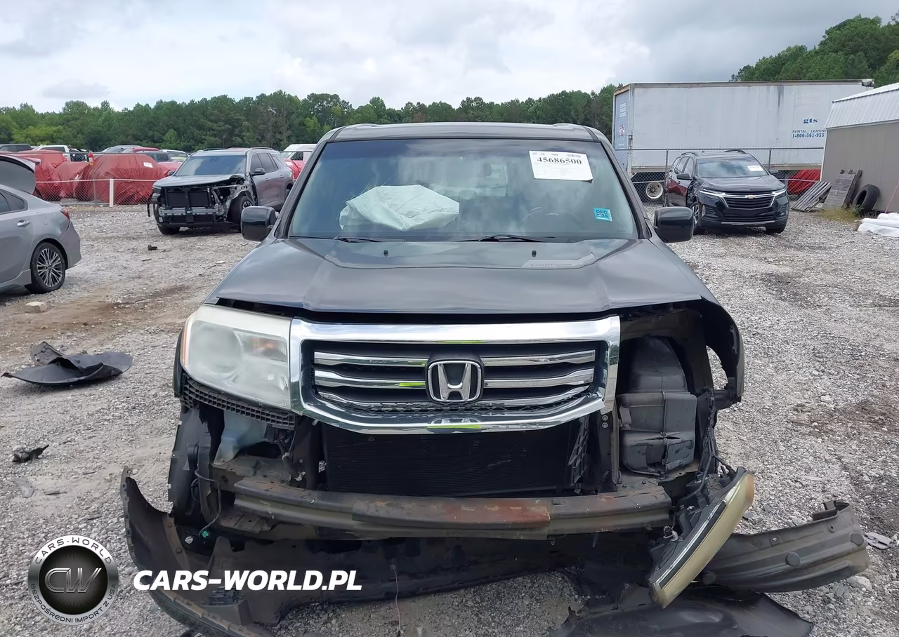 2012 Honda Pilot Ex-L VIN:5FNYF3H52CB019870 - 11