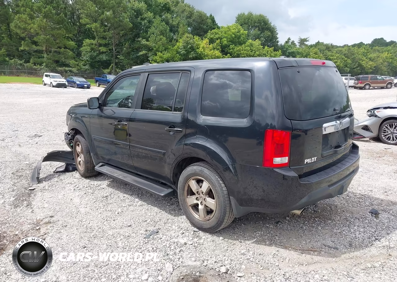 2012 Honda Pilot Ex-L VIN:5FNYF3H52CB019870 - 3
