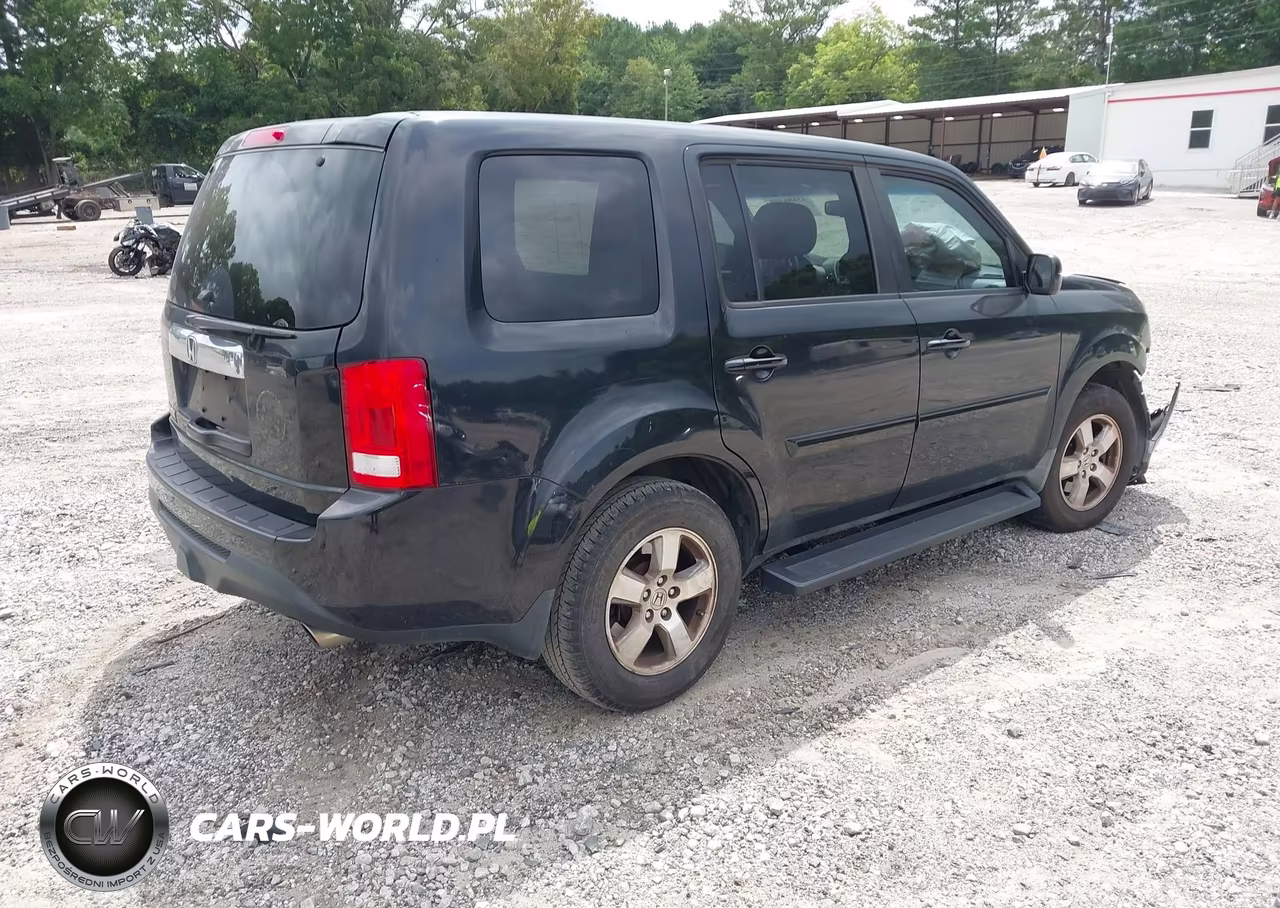 2012 Honda Pilot Ex-L VIN:5FNYF3H52CB019870 - 4