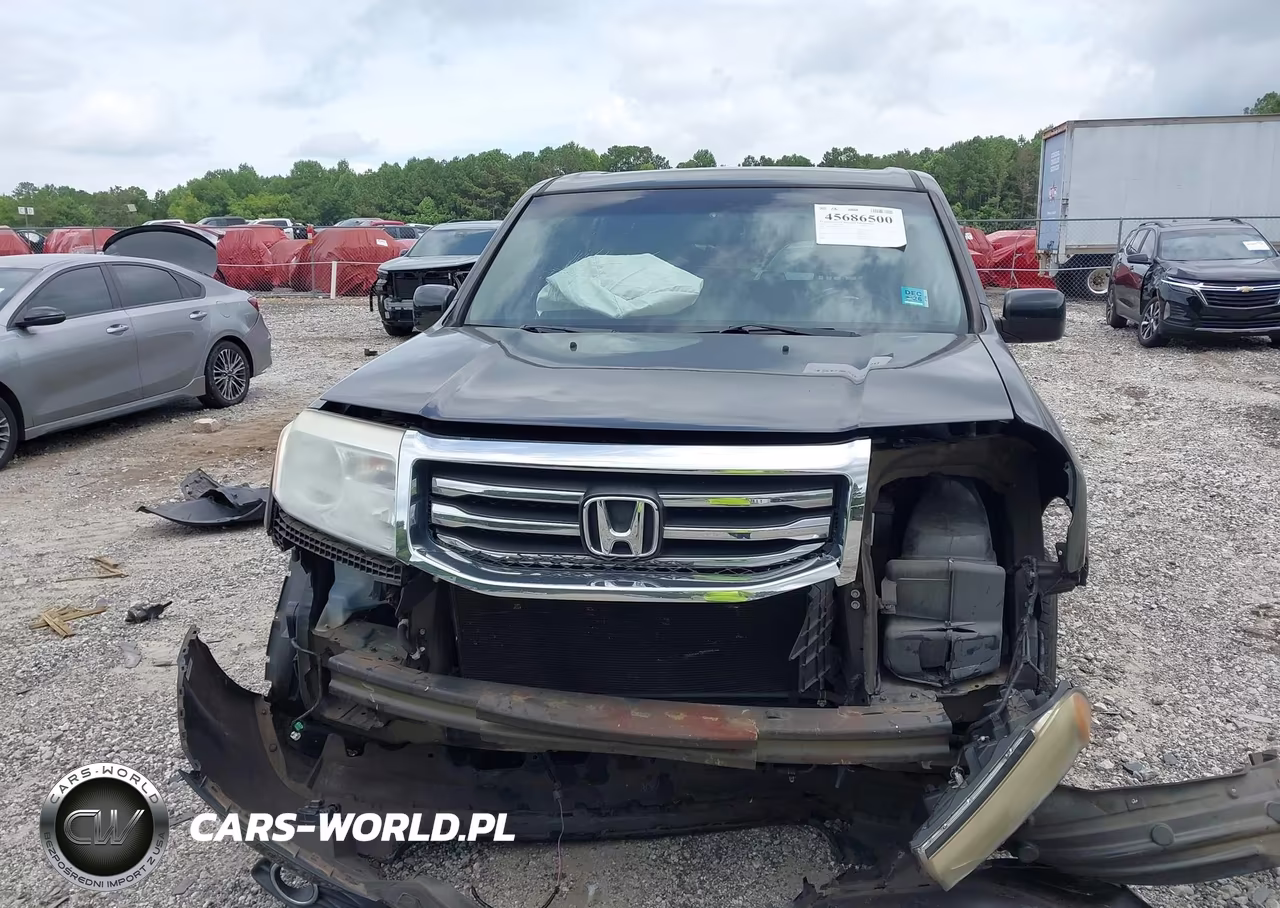 2012 Honda Pilot Ex-L VIN:5FNYF3H52CB019870 - 6