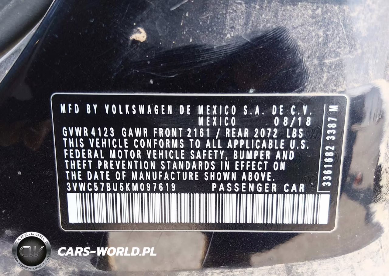 2019 Volkswagen Jetta 1.4T R-Line-1.4T S-1.4T Se VIN:3VWC57BU5KM097619 - 9