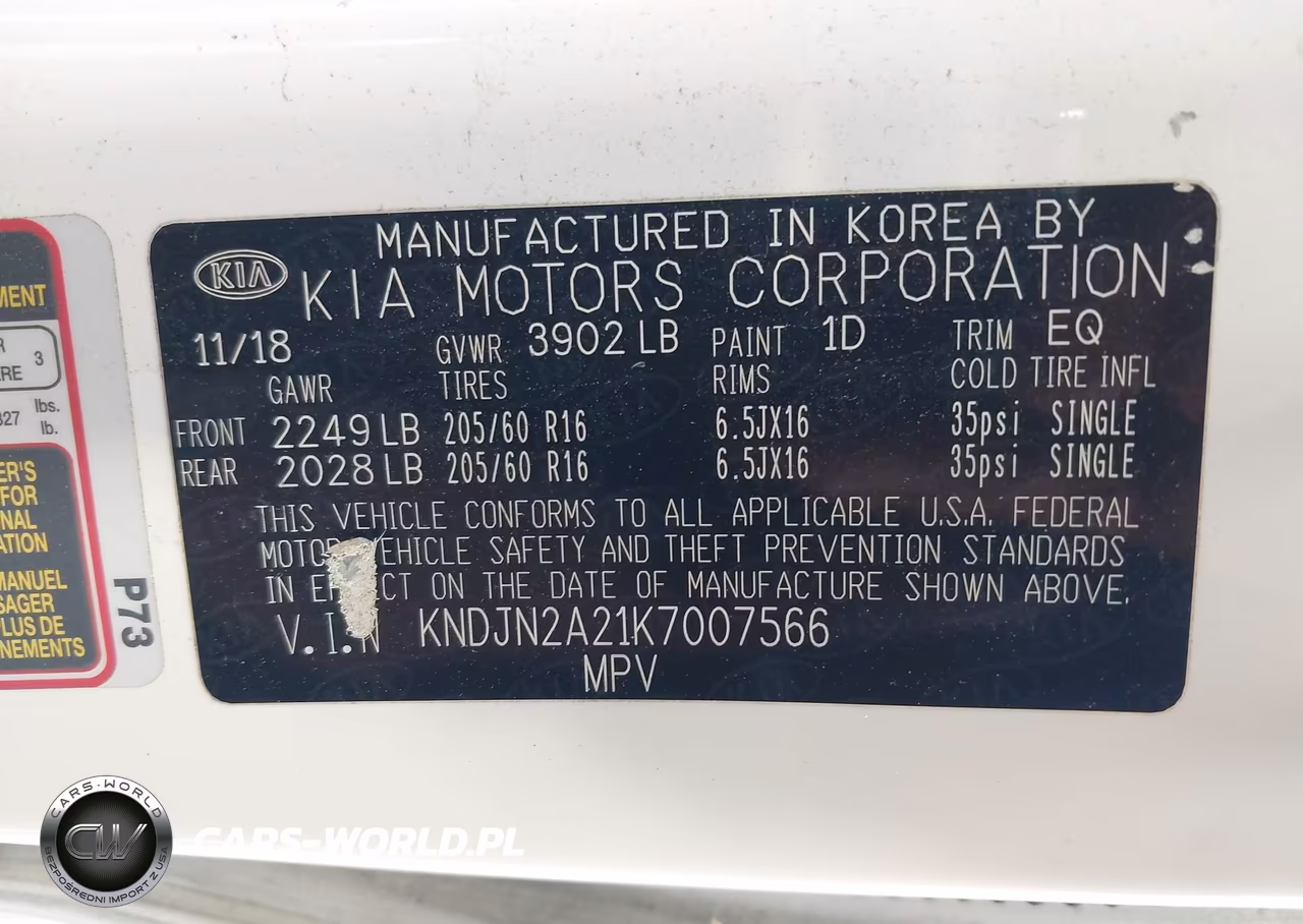 2019 Kia Soul VIN:KNDJN2A21K7007566 - 9