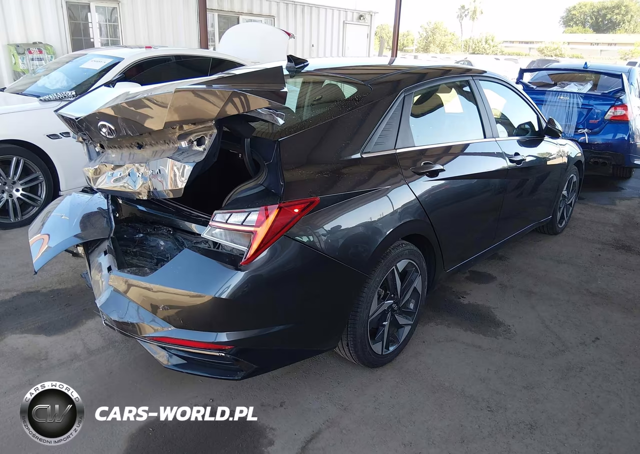 2021 Hyundai Elantra Sel VIN:5NPLN4AG4MH004577 - 4