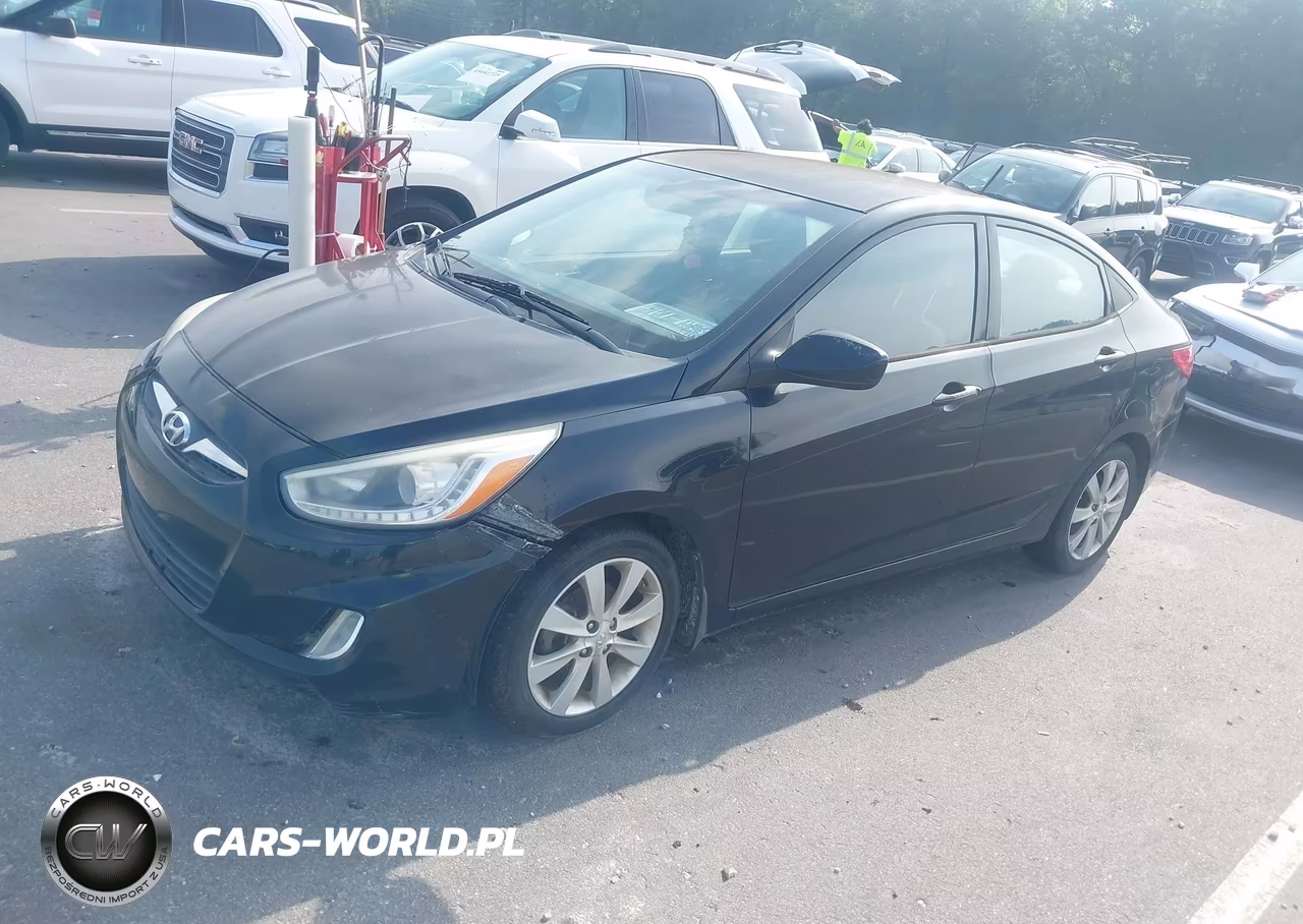 2014 Hyundai Accent Gls VIN:KMHCU4AE4EU769082 - 2