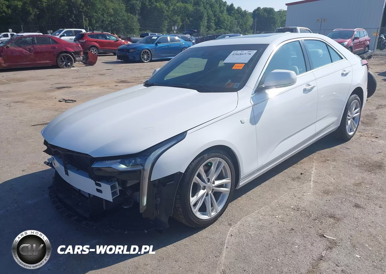 2022 Cadillac Ct4 Luxury VIN:1G6DK5RK0N0107332 - 2