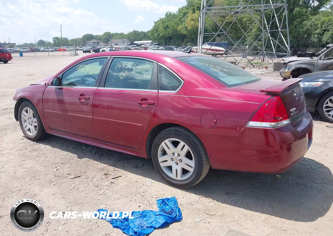 2011 Chevrolet Impala Lt VIN:2G1WB5EK9B1144366 - 3