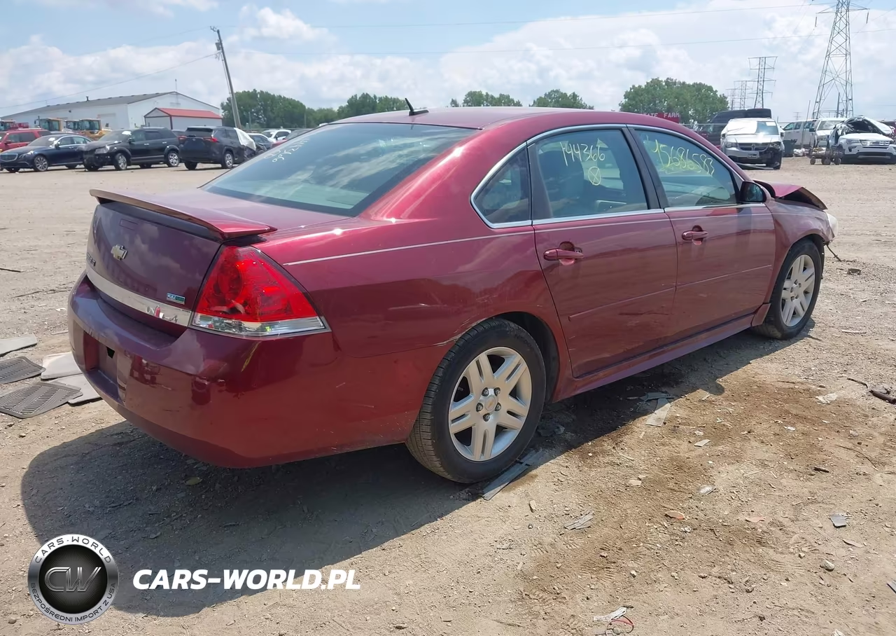 2011 Chevrolet Impala Lt VIN:2G1WB5EK9B1144366 - 4