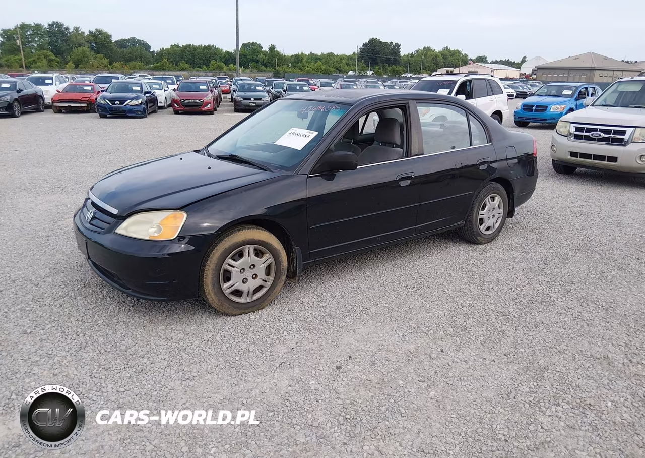 2002 Honda Civic Lx VIN:2HGES16522H584779 - 2