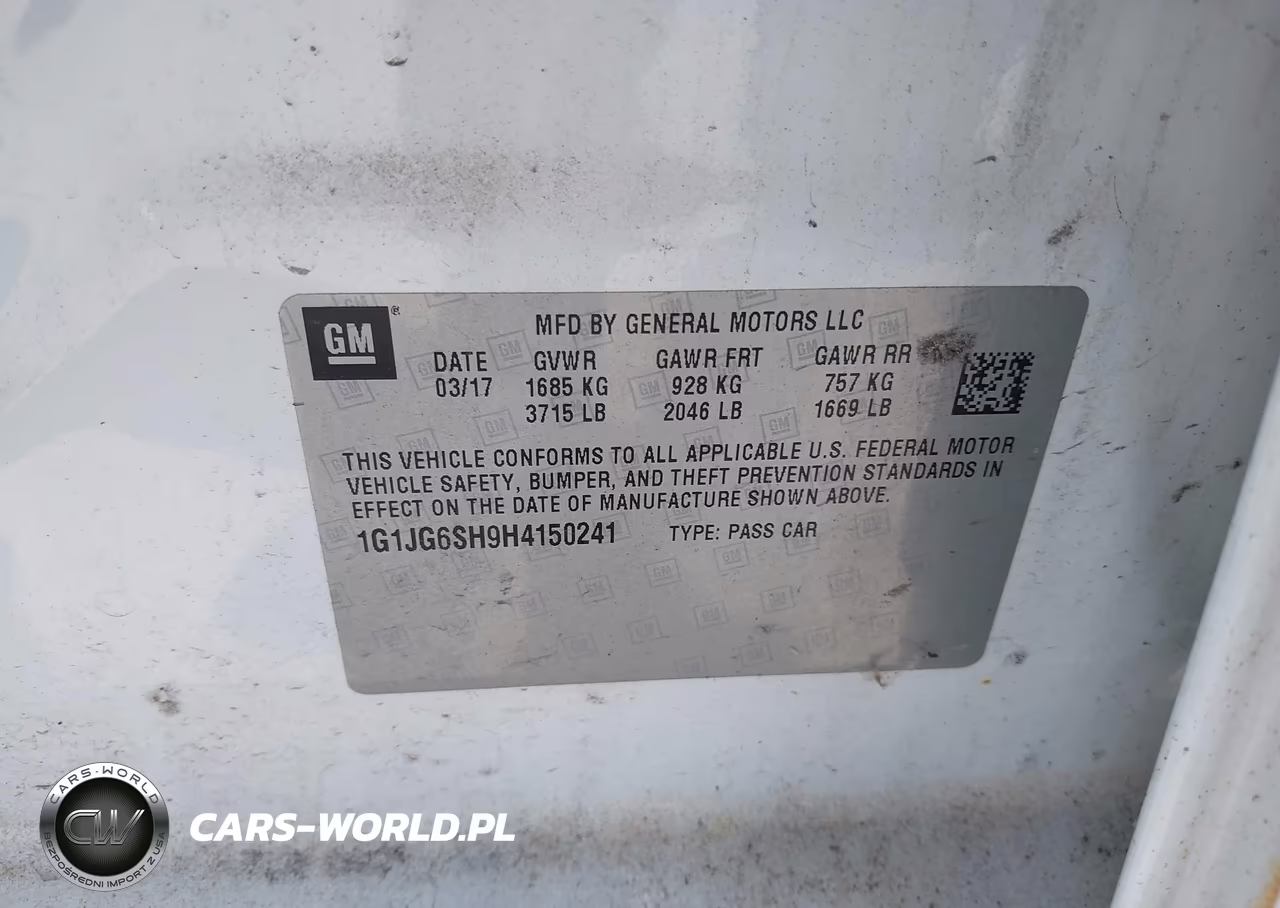 2017 Chevrolet Sonic Lt Auto VIN:1G1JG6SH9H4150241 - 9