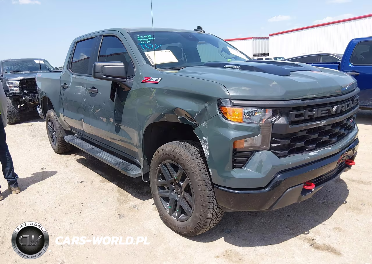 2025 Chevrolet Silverado 1500 4Wd Short Bed Custom Trail Boss VIN:3GCPKCEK9SG318900 - 1