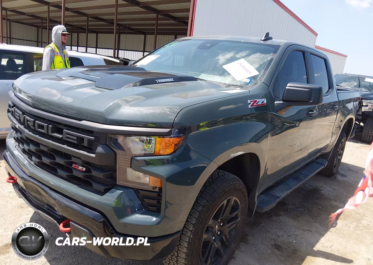 2025 Chevrolet Silverado 1500 4Wd Short Bed Custom Trail Boss VIN:3GCPKCEK9SG318900 - 2