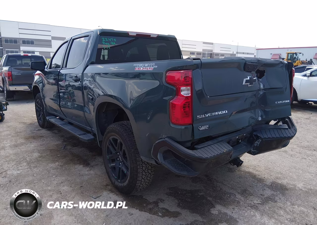 2025 Chevrolet Silverado 1500 4Wd Short Bed Custom Trail Boss VIN:3GCPKCEK9SG318900 - 3
