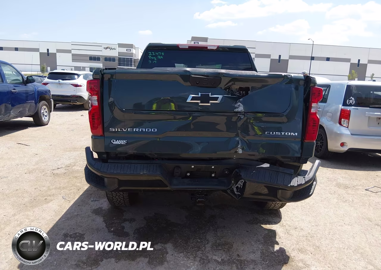 2025 Chevrolet Silverado 1500 4Wd Short Bed Custom Trail Boss VIN:3GCPKCEK9SG318900 - 6