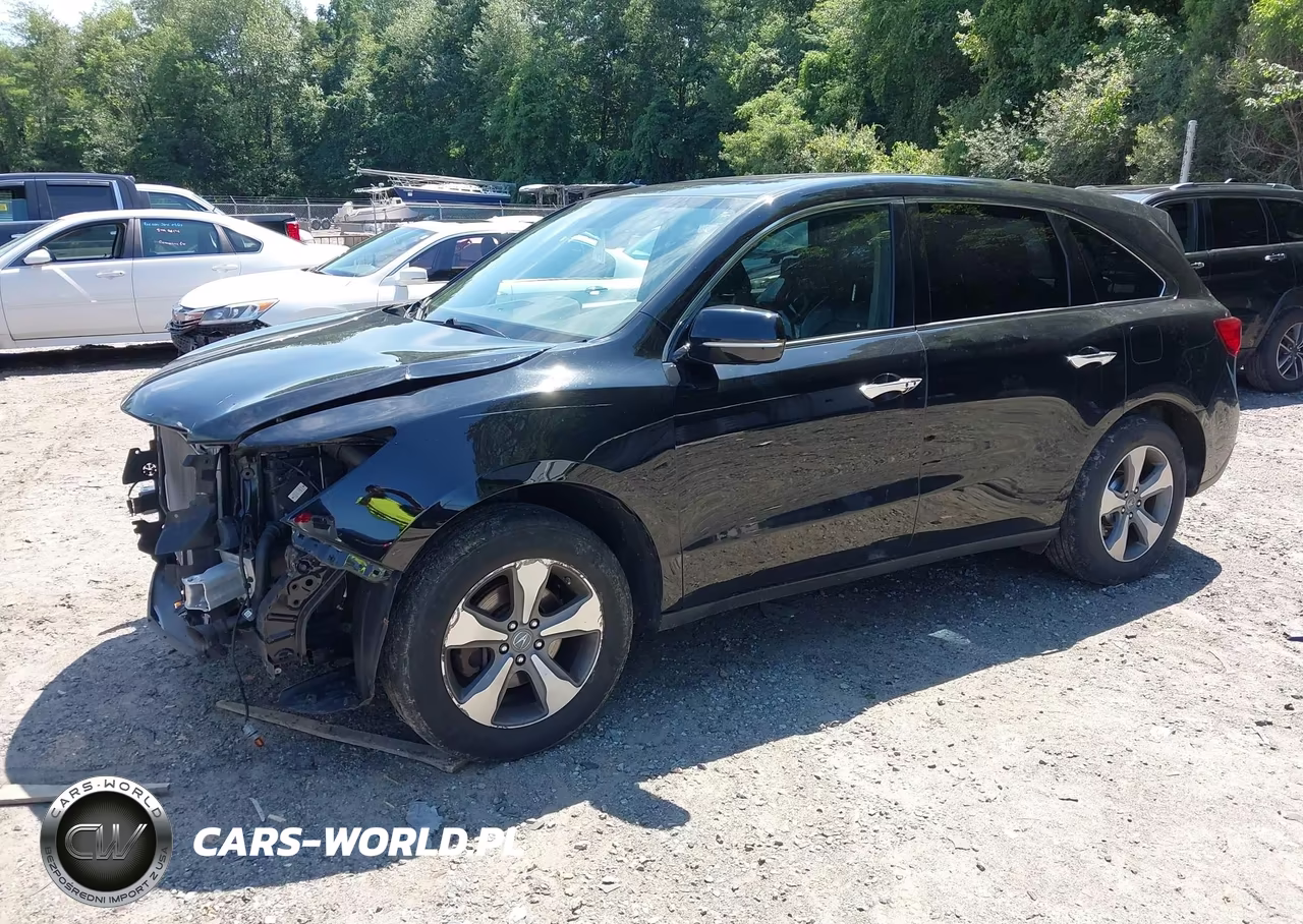 2016 Acura Mdx Acurawatch Plus Package VIN:5FRYD4H27GB054183 - 2