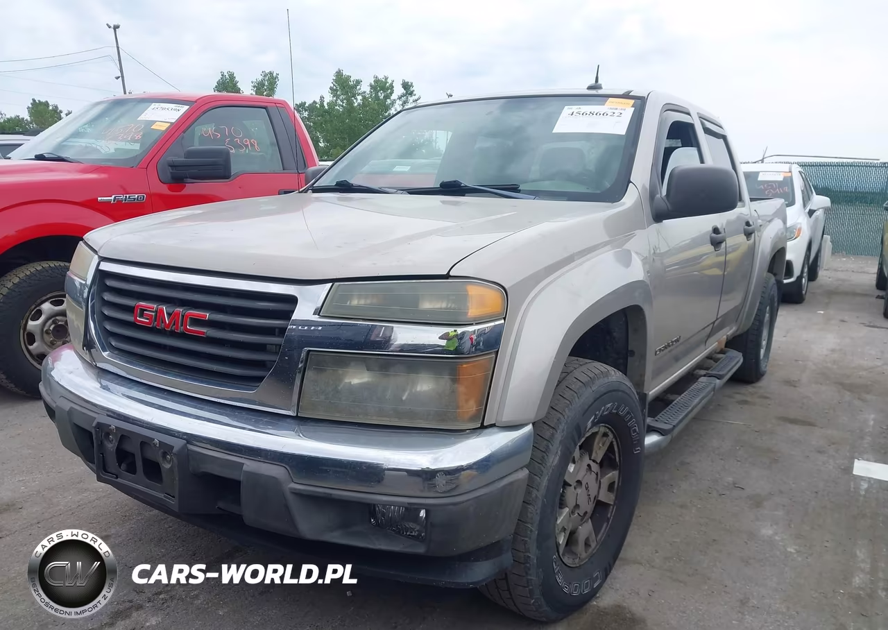 2004 GMC Canyon Sle VIN:1GTDT136448147590 - 2