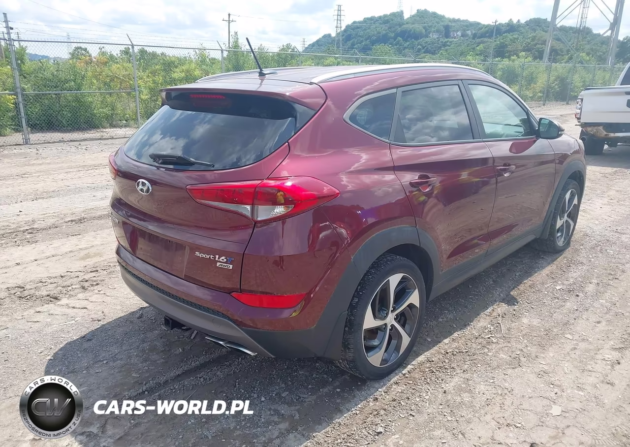 2016 Hyundai Tucson Sport VIN:KM8J3CA29GU223570 - 4