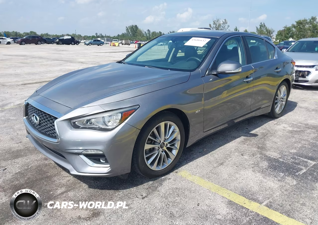 2019 Infiniti Q50 3.0T Luxe VIN:JN1EV7AP5KM519541 - 2