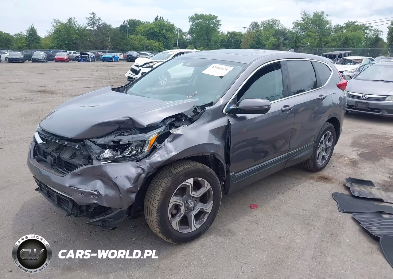 2018 Honda Cr-V Ex-L-Ex-L Navi VIN:7FARW2H86JE076910 - 2