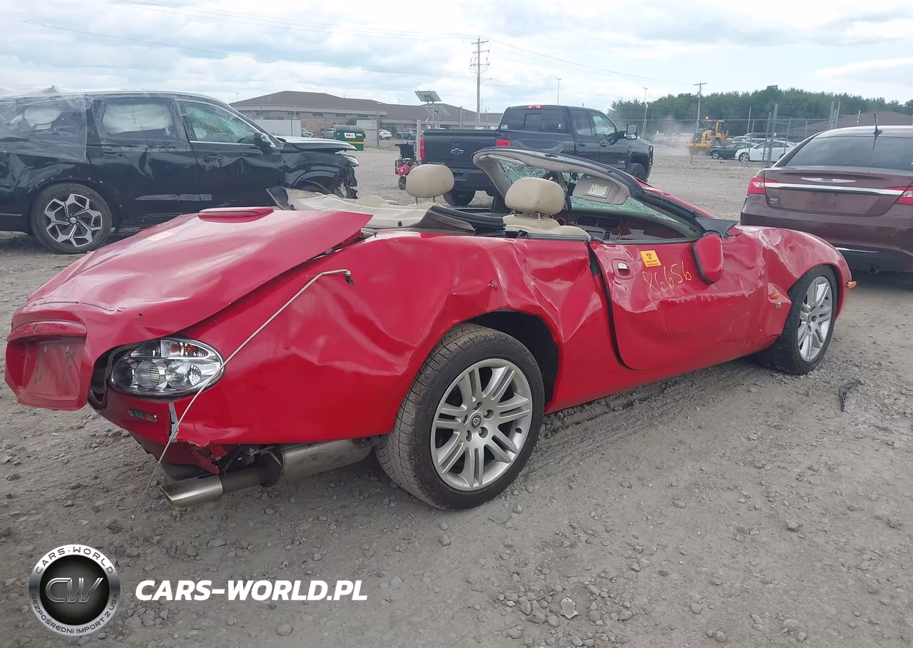 2004 Jaguar Xkr VIN:SAJDA42B543A37543 - 4