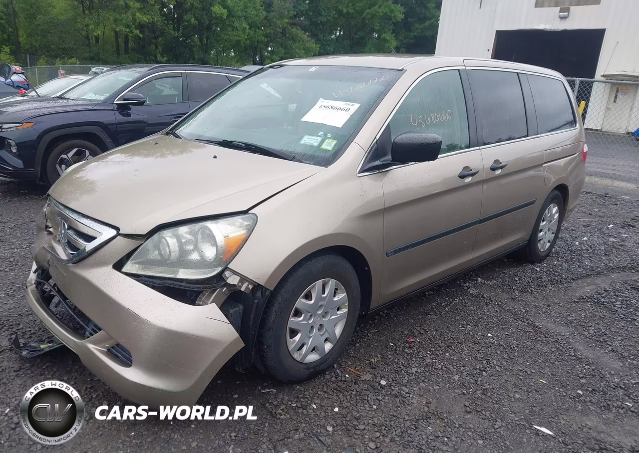 2007 Honda Odyssey Lx VIN:5FNRL38237B026948 - 2