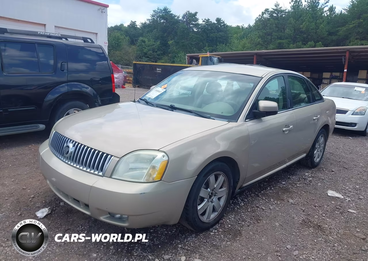 2007 Mercury Montego VIN:1MEHM40147G606179 - 2