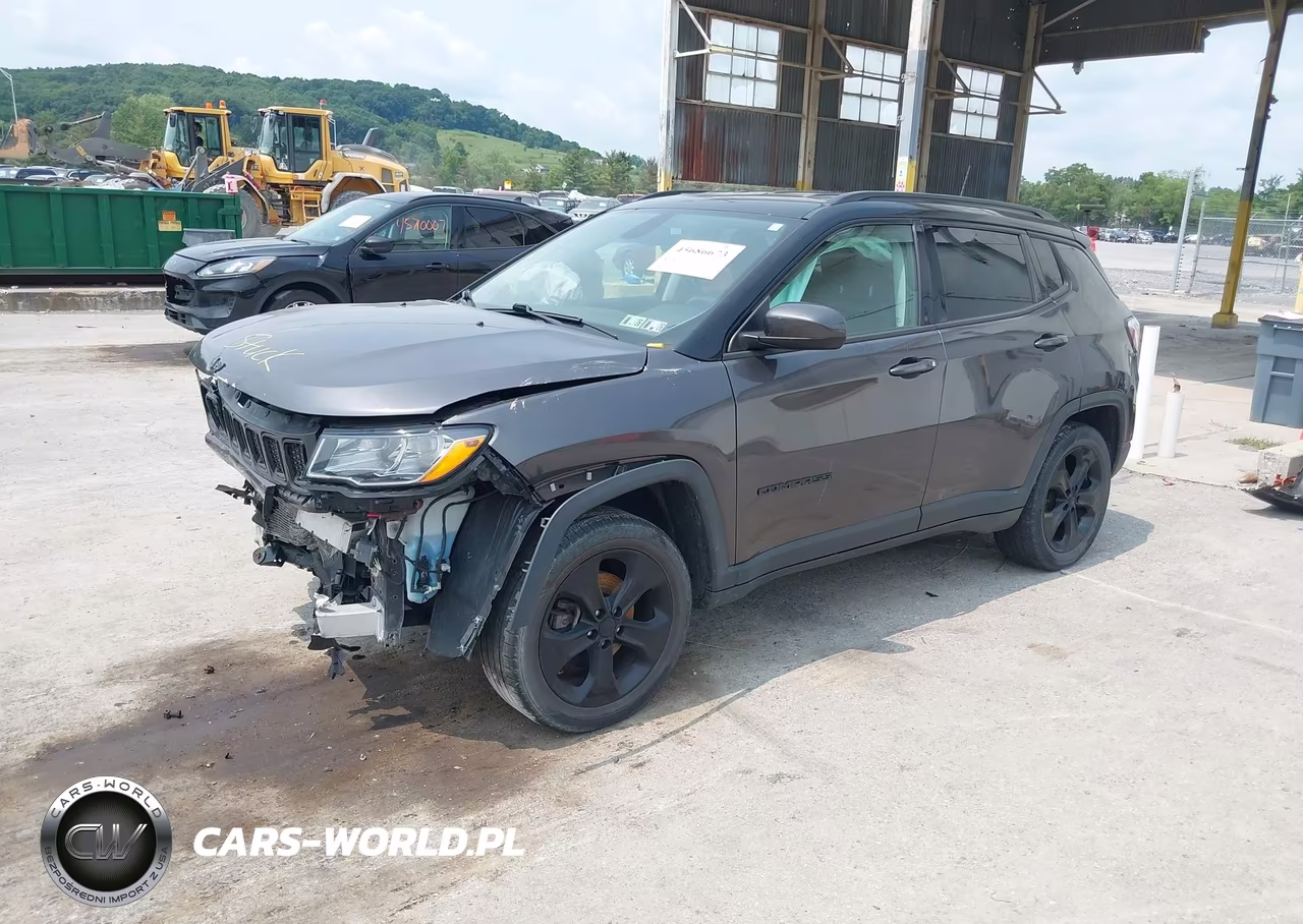 2020 Jeep Compass Altitude 4X4 VIN:3C4NJDBB1LT153650 - 2