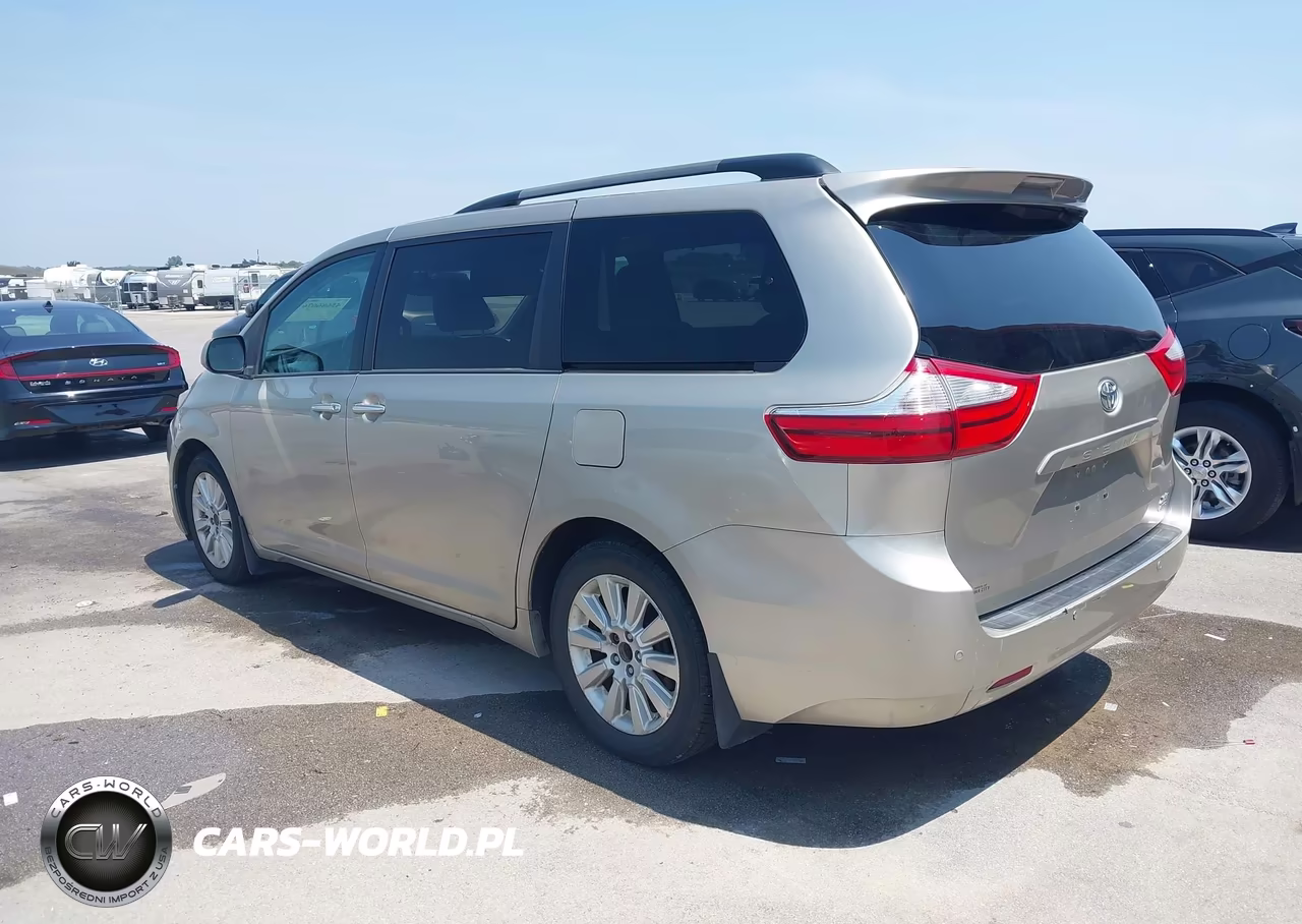 2015 Toyota Sienna Xle Premium 7 Passenger VIN:5TDDK3DC3FS096276 - 3