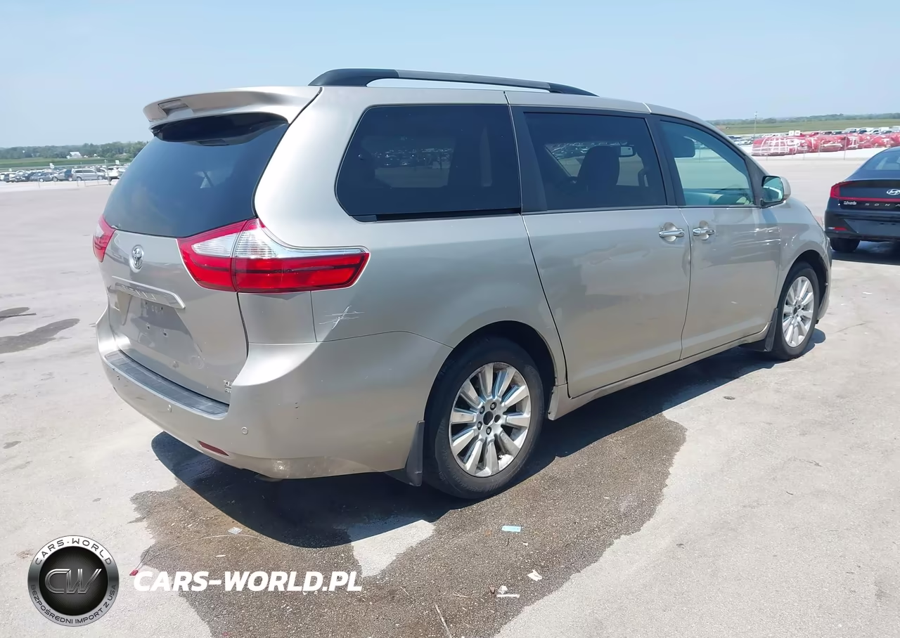 2015 Toyota Sienna Xle Premium 7 Passenger VIN:5TDDK3DC3FS096276 - 4