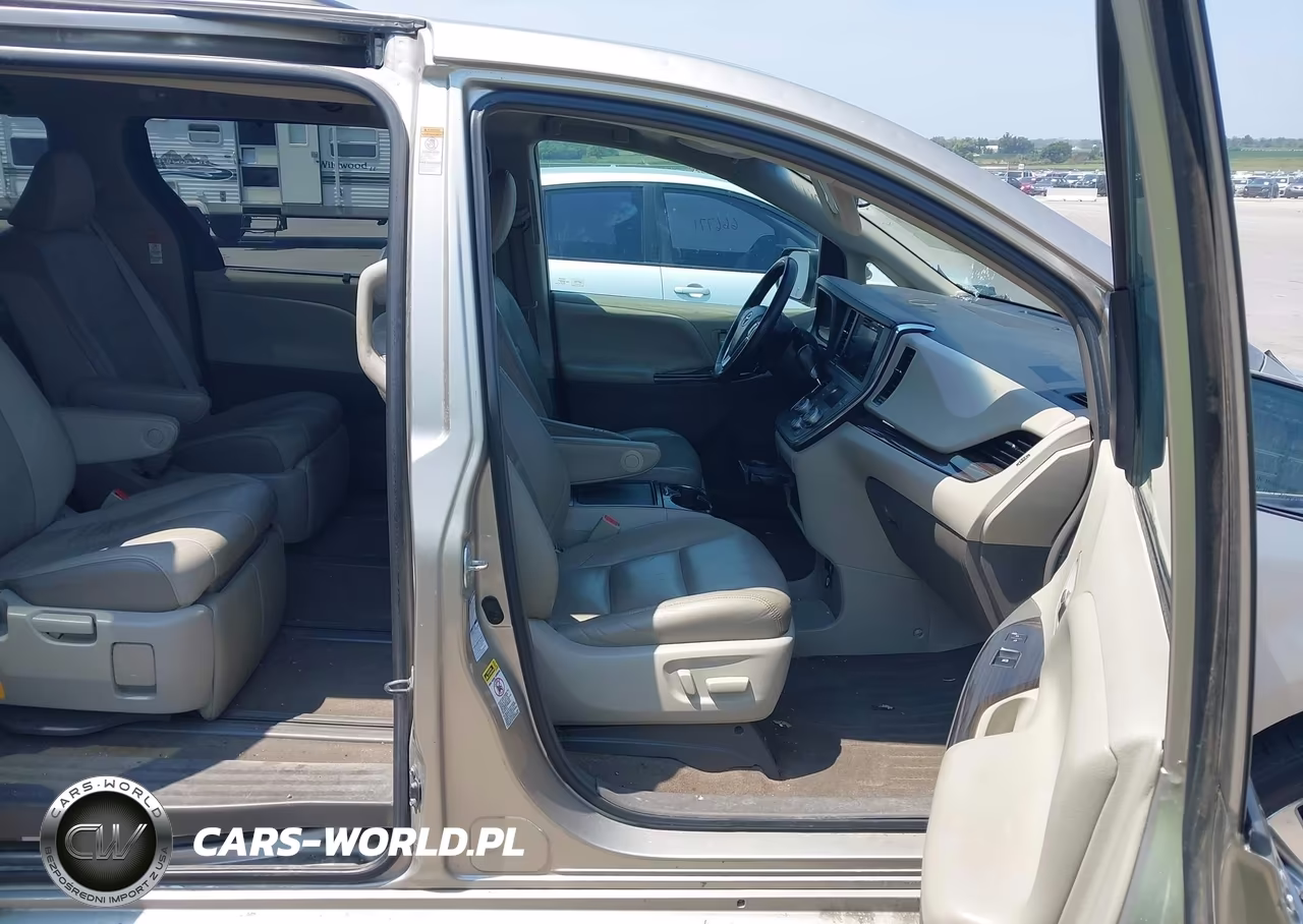 2015 Toyota Sienna Xle Premium 7 Passenger VIN:5TDDK3DC3FS096276 - 5