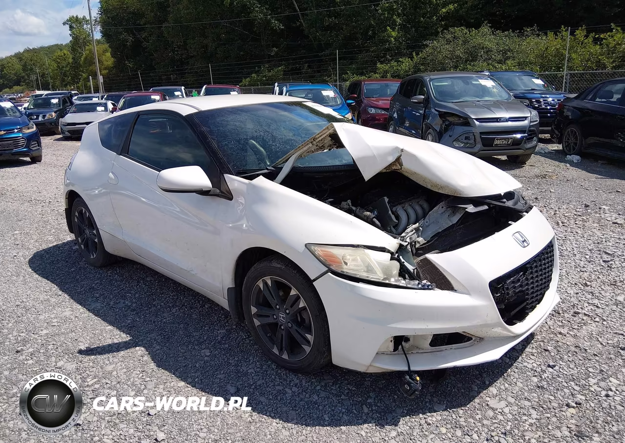 2014 Honda Cr-Z Ex VIN:JHMZF1D68ES000770 - 1