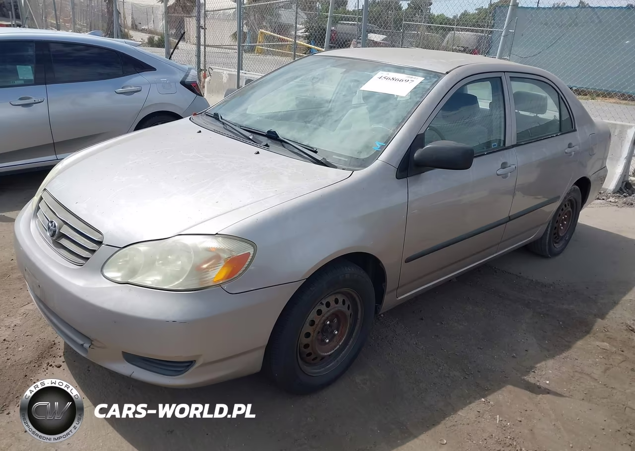 2003 Toyota Corolla Ce VIN:1NXBR32E13Z159837 - 2