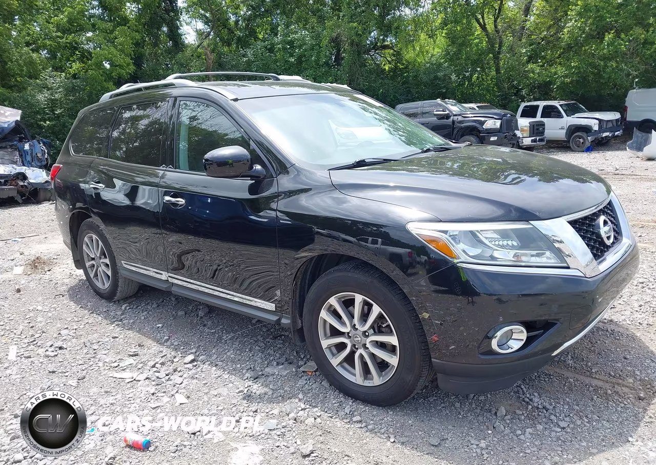 2014 Nissan Pathfinder Sl VIN:5N1AR2MN3EC724813 - 1