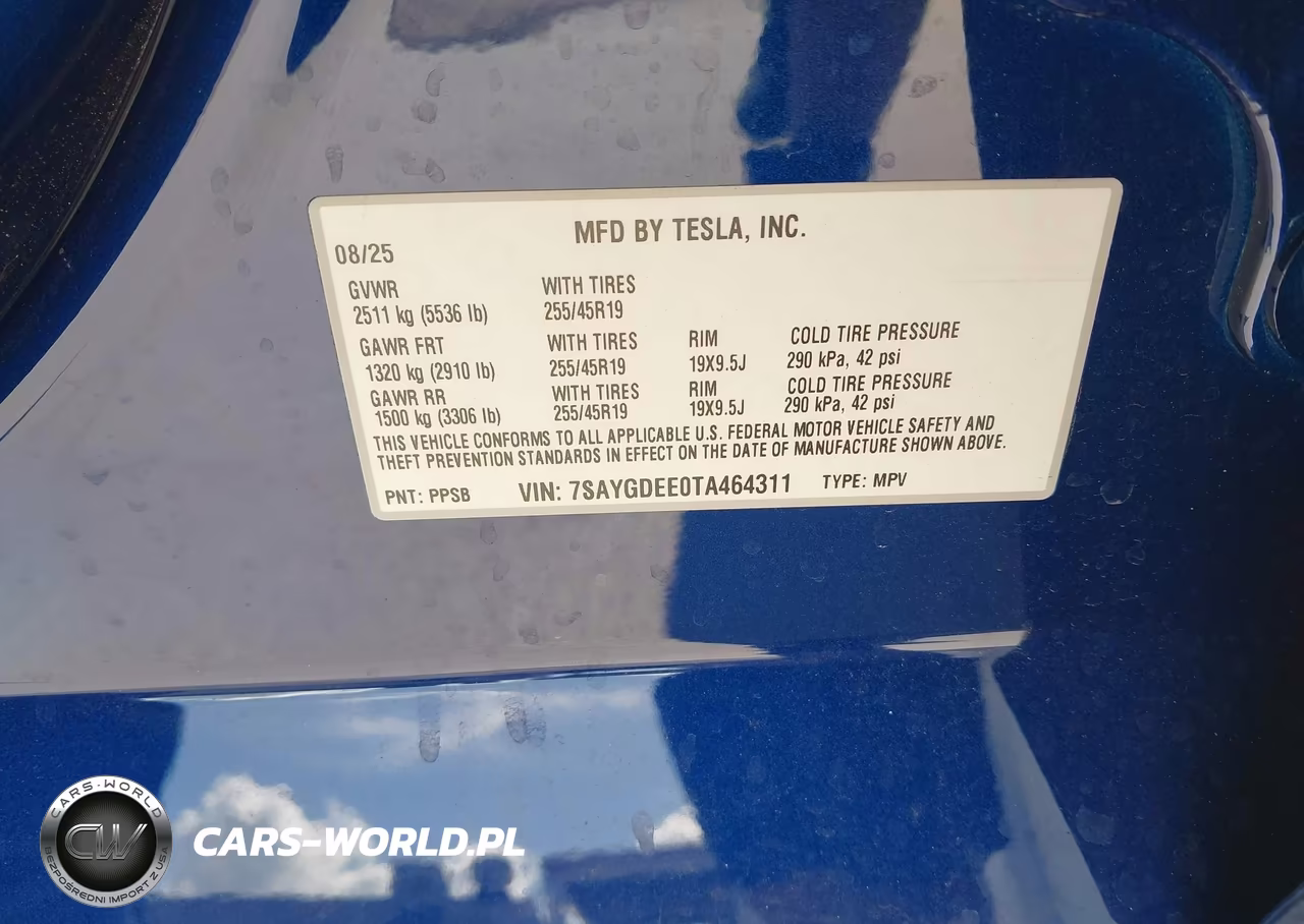 2026 Tesla Model Y All-Wheel Drive-Long Range Launch Series-Premium All-Wheel Drive VIN:7SAYGDEE0TA464311 - 9