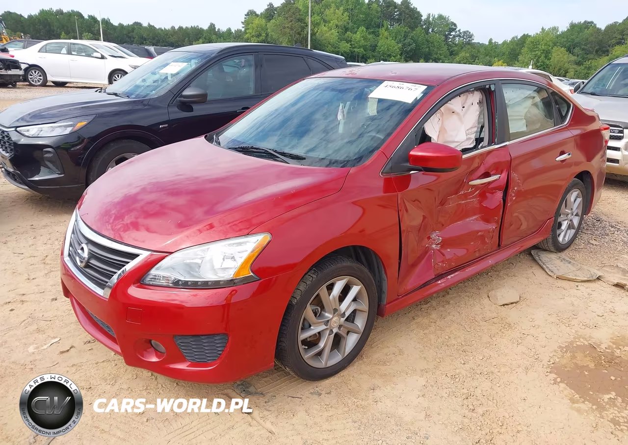 2014 Nissan Sentra Sr VIN:3N1AB7AP2EY325154 - 2